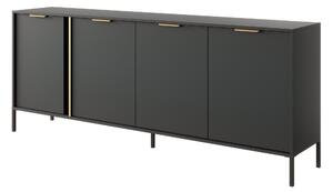 Komoda LORENZO 203 cm do Salonu Sypialni Antracyt
