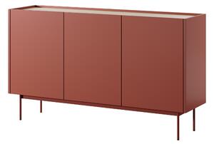 Komoda COLORE 144 cm do Salonu Sypialni Odcienie czerwieni