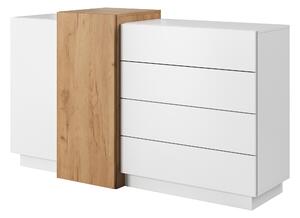 Komoda TRES 160 cm do Salonu Sypialni Biały