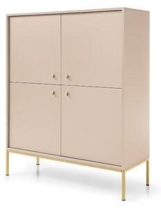 Komoda MONDO 104 cm do Salonu Sypialni Odcienie beżu