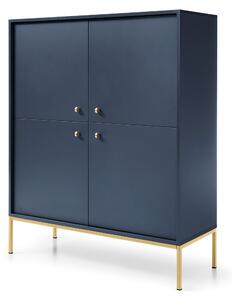Komoda MONDO 104 cm do Salonu Sypialni Odcienie granatowego