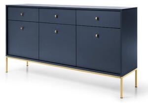 Komoda MONDO 154 cm do Salonu Sypialni Odcienie granatowego
