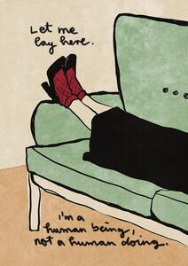 Ilustracja Let me lay here, Raissa Oltmanns