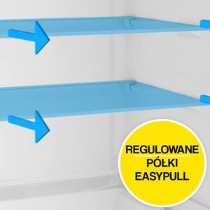 Lodówka BEKO b100 RCSA240K40WN MinFrost EasyPull 152,8cm Biała