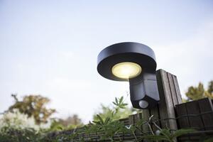 DISO 6906702335 kinkiet solarny szary LED 2W 4000K IP44 z czujnikiem