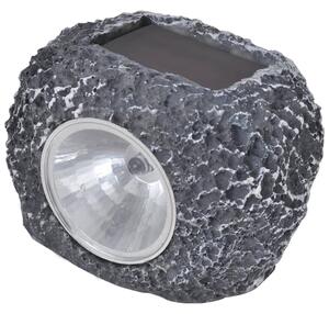 Kamienie z lampkami solarnymi LED, 12 szt