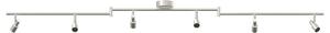 Reflektor sufitowy Nikiel 176,5 x 9,5 x 14 cm Stal