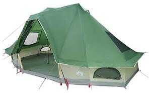 Namiot Tipi z dachem Zielony 466 x 310 x 240 cm tafta