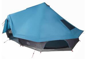 Namiot Tipi z dachem Niebieski 680 x 430 x 270 cm tafta