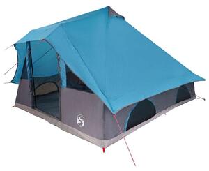 Namiot Tipi z dachem Niebieski 358 x 296 x 258 cm tafta