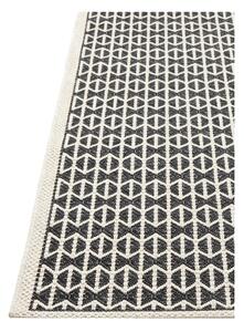 Czarny dywan odpowiedni na zewnątrz Floorita Stuoia, 155x230 cm