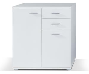 Komoda MICHELE 71 cm do Salonu Sypialni Biały