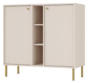 Komoda TORINO 100 cm do Salonu Sypialni Odcienie beżu