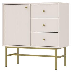 Komoda TORINO 84 cm do Salonu Sypialni Odcienie beżu