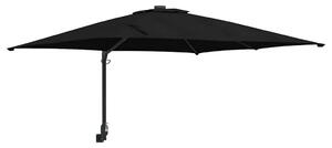 Parasolka ogrodowa Czarny 248,5 x 247,5 x 160 cm