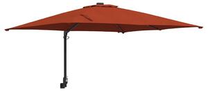 Parasolka ogrodowa terakota 248,5 x 247,5 x 160 cm