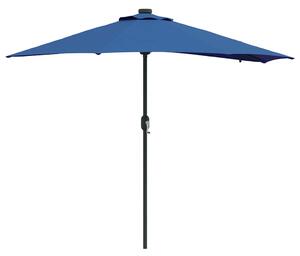 Parasolka ogrodowa 294 x 150 x 223 cm Poliester i Stal