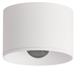 Zambelis Reflektor sufitowy LED zewnętrzny S132, Ø 8 cm, piaskowy biały