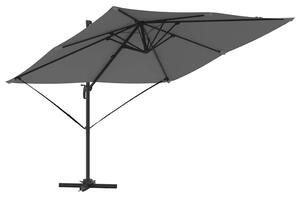 Parasol Roma Antracyt 286 x 284 x 265 cm Aluminium i Poliester