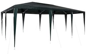 Namiot Imprezowy Zielony 600 x 400 x 266 cm Polietylen i Stal