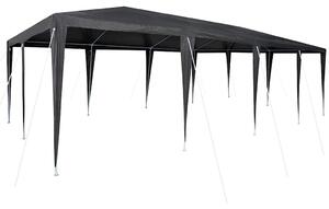 Namiot Imprezowy Antracyt 800 x 400 x 266 cm Polietylen i Stal
