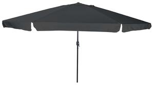 Parasolka ogrodowa Antracyt 394 x 394 x 248 cm Poliester i Stal