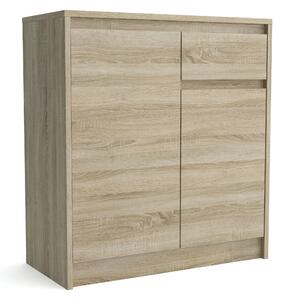 Komoda ASTORRE 75 cm do Salonu Sypialni z Szufladą Dąb sonoma