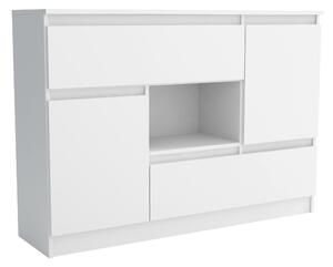 Komoda FIORENZA 120 cm do Salonu Sypialni Biały