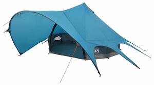 Namiot tipi 3-osobowy Niebieski i szary 312 x 312 x 197 cm