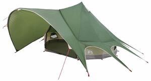 Namiot tipi 3-osobowy Zielony i szary 312 x 312 x 197 cm