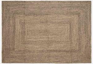 Dywany pokojowe Naturalny i czarny 160 x 230 cm Juta