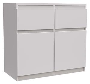 Komoda MERAVIGLIA 80 cm do Salonu Sypialni Biały