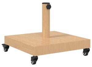 Podstawa do parasola Jasne drewno 45 x 45 x 31,5 cm