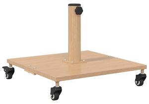 Podstawa do parasola Jasne drewno 45 x 45 x 31,5 cm
