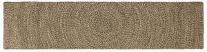 Dywany pokojowe Naturalny i czarny 60 x 250 cm Juta