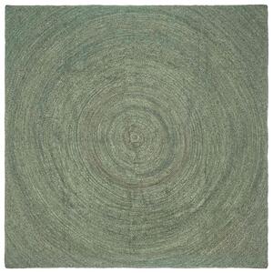 Dywany pokojowe Oliwkowy zielony 200 x 200 cm Juta