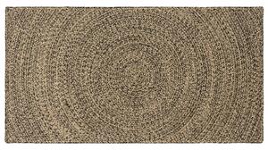 Dywany pokojowe Naturalny i czarny 100 x 200 cm Juta