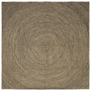 Dywany pokojowe Naturalny i czarny 200 x 200 cm Juta