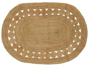 Dywany pokojowe naturalny 122 x 183 cm Juta