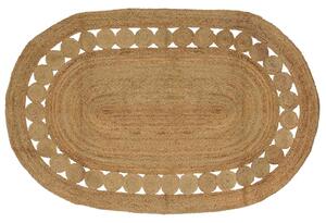 Dywany pokojowe naturalny 152 x 245 cm Juta