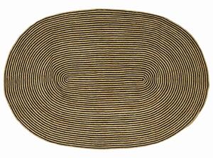 Dywany pokojowe Naturalny i czarny 152 x 245 cm Juta