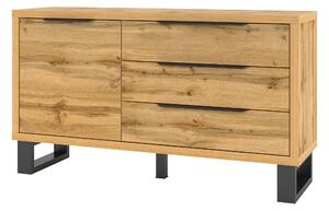 Komoda HALENZA 144 cm do Salonu Sypialni Dąb wotan