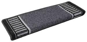 Samoprzylepne maty na schody 15 pcs Antracyt 65 x 21 x 4 cm