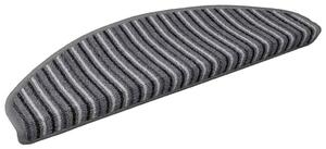 Samoprzylepne maty na schody 15 pcs Szary 65 x 21 x 4 cm