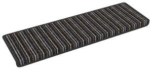Samoprzylepne maty na schody 15 pcs Antracyt 65 x 21 x 4 cm