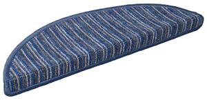Samoprzylepne maty na schody 15 pcs Niebieski 56 x 17 x 3 cm