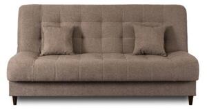 Wersalka Sofa Kanapa RozkÅadana z FunkcjÄ Spania Dwuosobowa BeÅ¼owa NEPAL