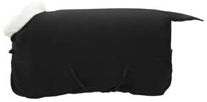 Koc dla Koni Czarny 135 cm Polarowy fleece