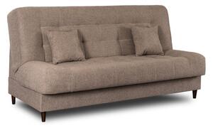 Wersalka Sofa Kanapa RozkÅadana z FunkcjÄ Spania Dwuosobowa BeÅ¼owa NEPAL