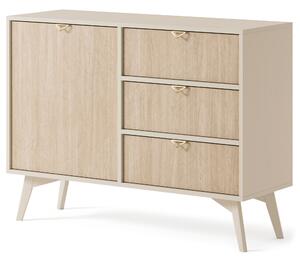 Komoda FORESTA 106 cm do Salonu Sypialni Odcienie beżu